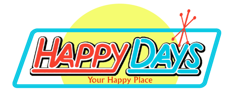 Wide Happy Days Logo